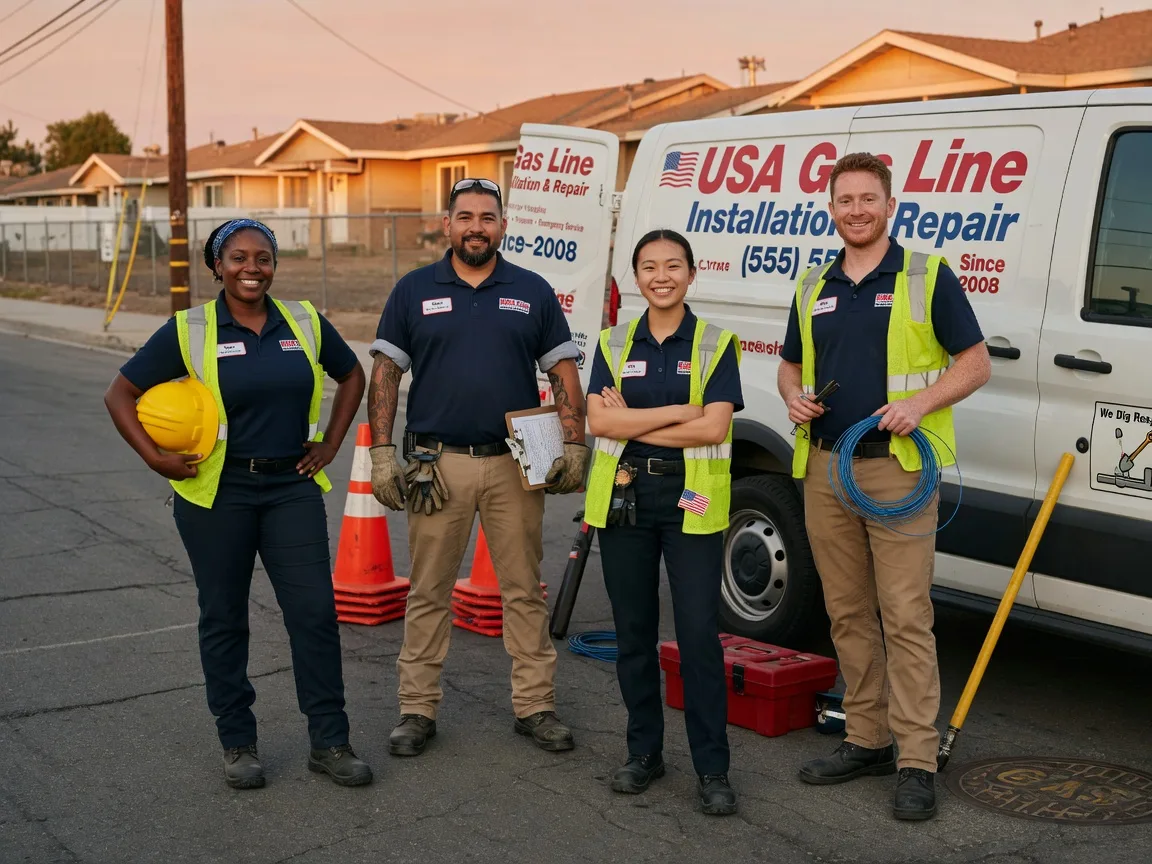 Gas Line Installation company in Holy Cross, AK
